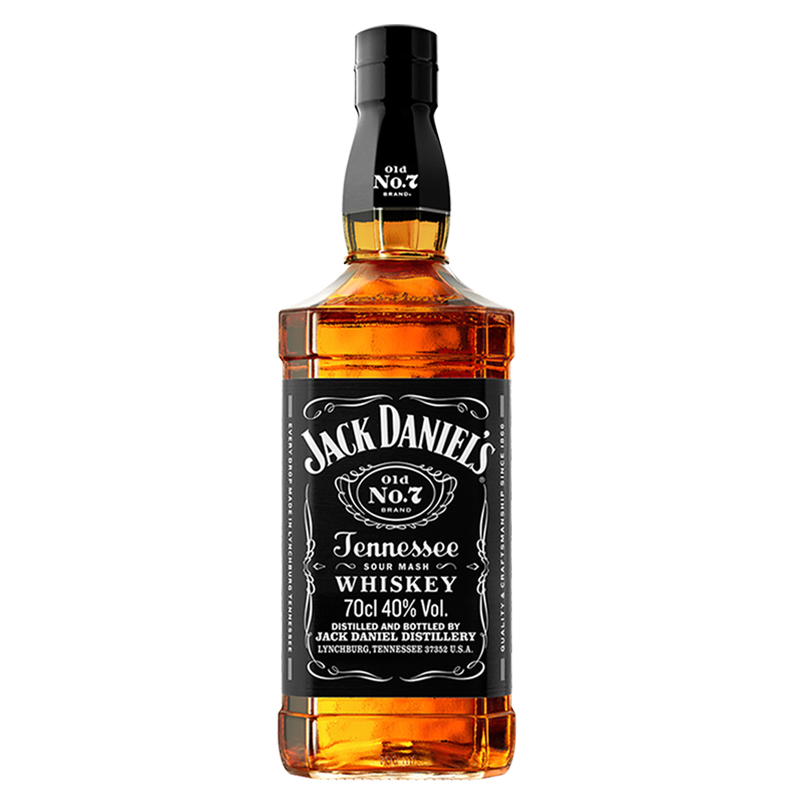 杰克丹尼黑标700ml 美国田纳西州威士忌JackDaniel's进口洋酒调和