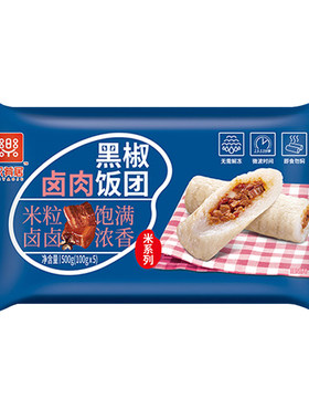 乐肴居多种口味微波加热即食饭团