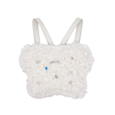 OUV通勤女斜挎原创毛绒包