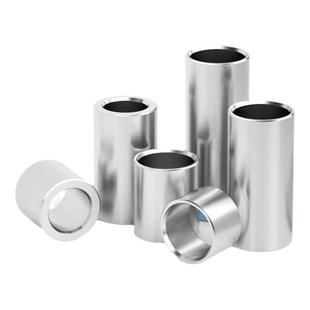 304不锈钢套管加长圆柱钢套轴套无牙螺套空心衬套M6M7M8M10M12M14