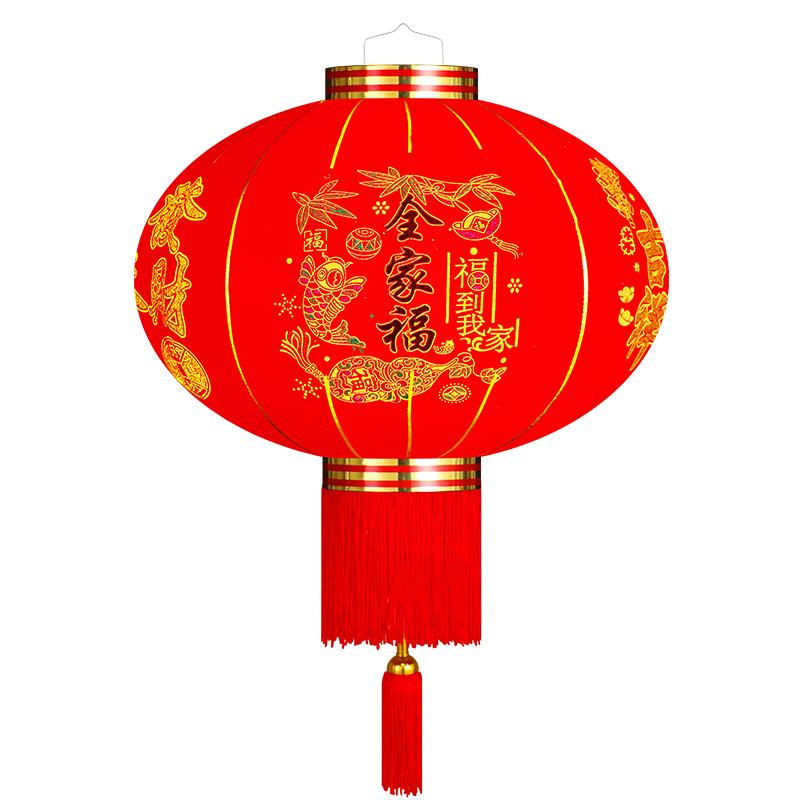 2025新款春节大红灯笼一对大门口过年挂饰户外装中国风吊宫灯阳台