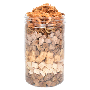 龟粮冻干巴西龟鳄龟草龟幼龟通用食物专用龟龟粮虾干肉粒乌龟饲料