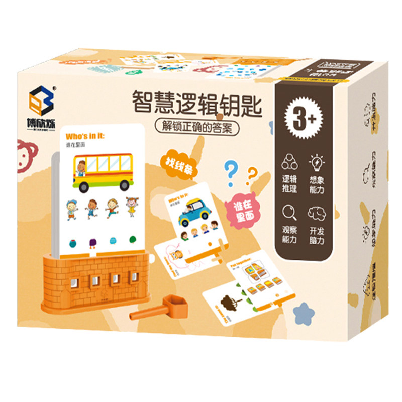 智慧逻辑钥匙早教儿童思维训练