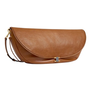 AIBIXIN原创 柔软真皮凯旋门新款半月包女包翻盖单肩斜挎包腋下包