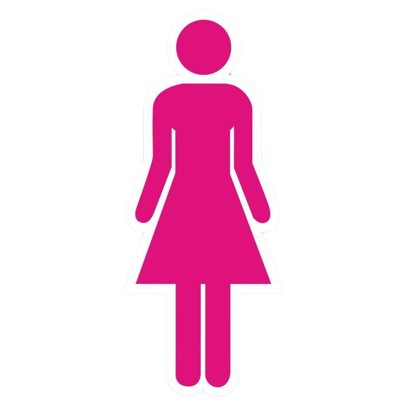 男女卫生间标识牌指示牌