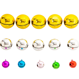 小铃铛配件diy彩色响声大金色迷你宠物猫咪狗狗挂件圣诞装饰材料