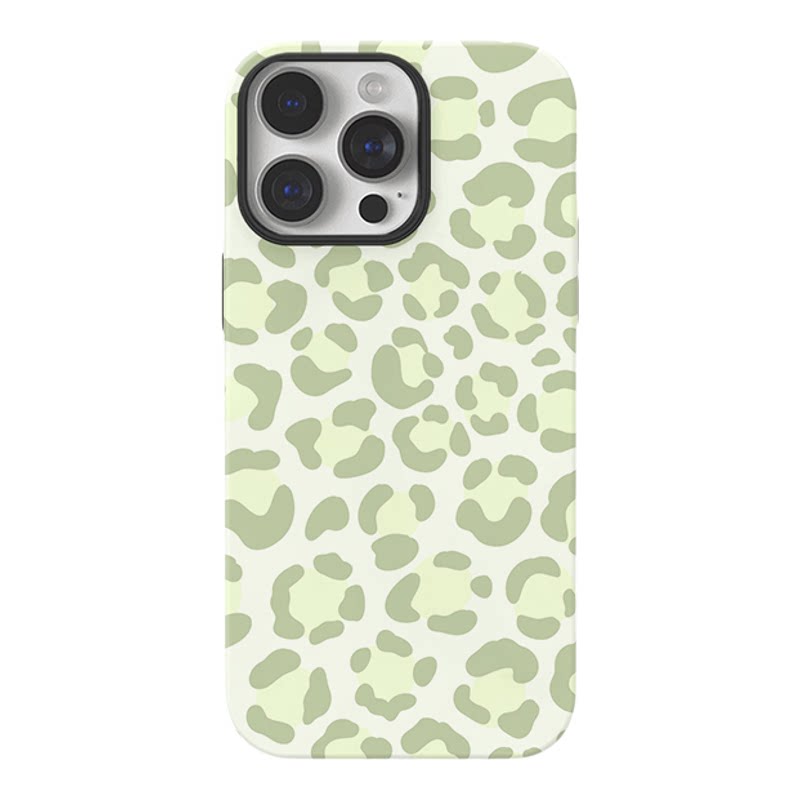 适用iPhone17promax苹果16手机壳华为nova15新款oppofindx9菲林荣耀500全包小米17抹茶绿豹