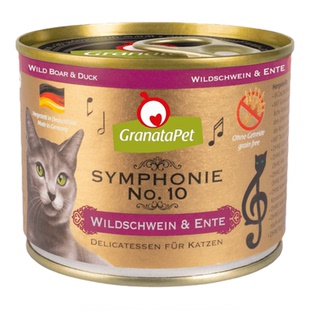 德国交响乐金交猫罐头德国GranataPet石榴籽金装猫咪主食罐头湿粮