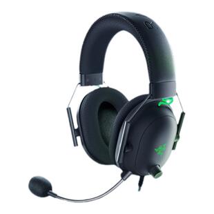 Razer雷蛇旋风黑鲨V2头戴式游戏耳机EDG麦克风THX音效听声辨位
