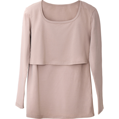 孕妇秋衣纯棉单件保暖内衣