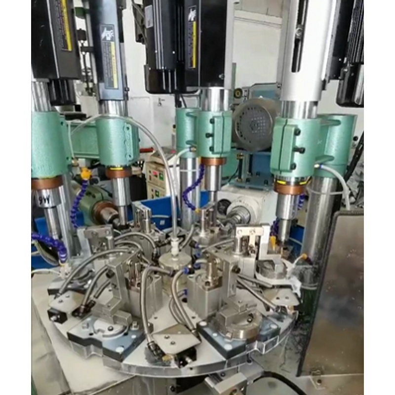 全自动攻丝机自动攻牙机全自动钻孔机自动打孔机伺服电机非标定制