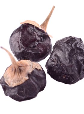 新疆正宗戈壁野生黑枸杞250g