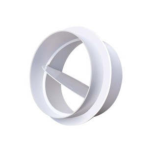 陶莲PVC圆形管道止回阀卫生间浴霸换气排气扇止逆阀单向逆止烟阀