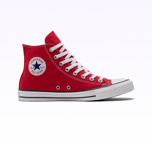 CONVERSE匡威 All Star夏季男女经典美拉德高帮帆布鞋红色101013