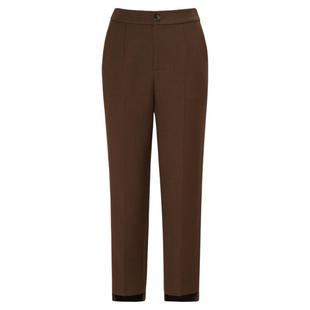 莱芙艾迪儿秋冬高腰直筒显瘦休闲裤女都市通勤气质简约干练西装裤