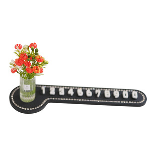 治愈系临时停车牌号码牌车内可换号汽车车载挪车手机留号器摆件女