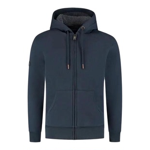 代购Superdry男士卫衣保暖防风加绒连帽秋冬户外外套爆款休闲