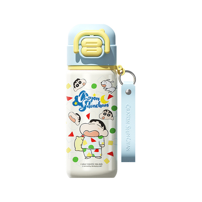 【老师推荐】蜡笔小新双饮保温杯