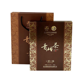 赵李桥青砖茶1kg礼盒装黑茶茶叶湖北咸宁特产赤壁羊楼洞青砖茶