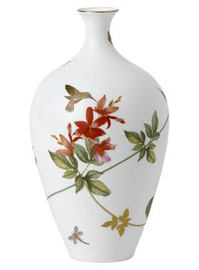英国WEDGWOOD蜂鸟花瓶欧式高档
