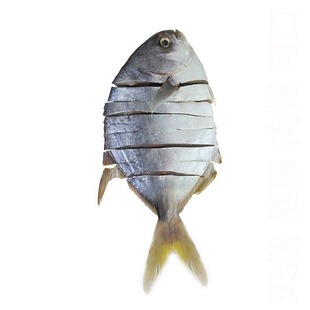 阳江特产大金鲳鱼干海鲜干货咸鱼干淡晒金昌鱼自制风干超下饭鱼干