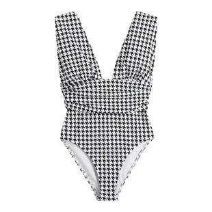 walkingChic连体泳衣女款高级感露背性感纯欲显瘦温泉度假比基尼