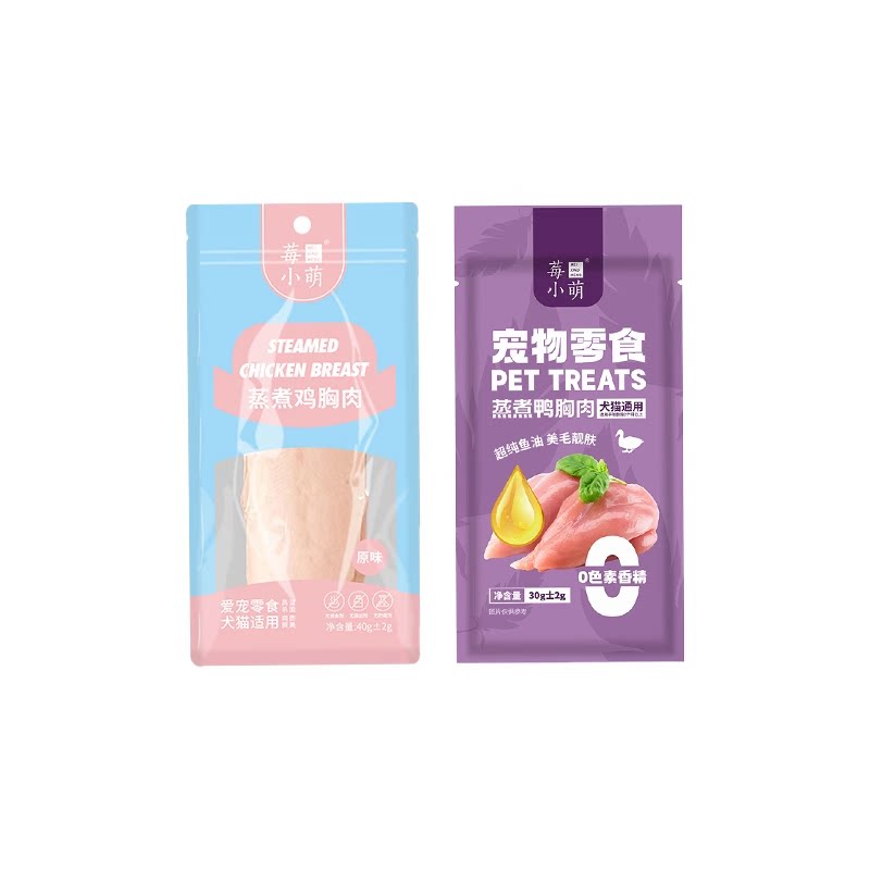蒸煮鸡鸭胸肉猫狗宠物零食