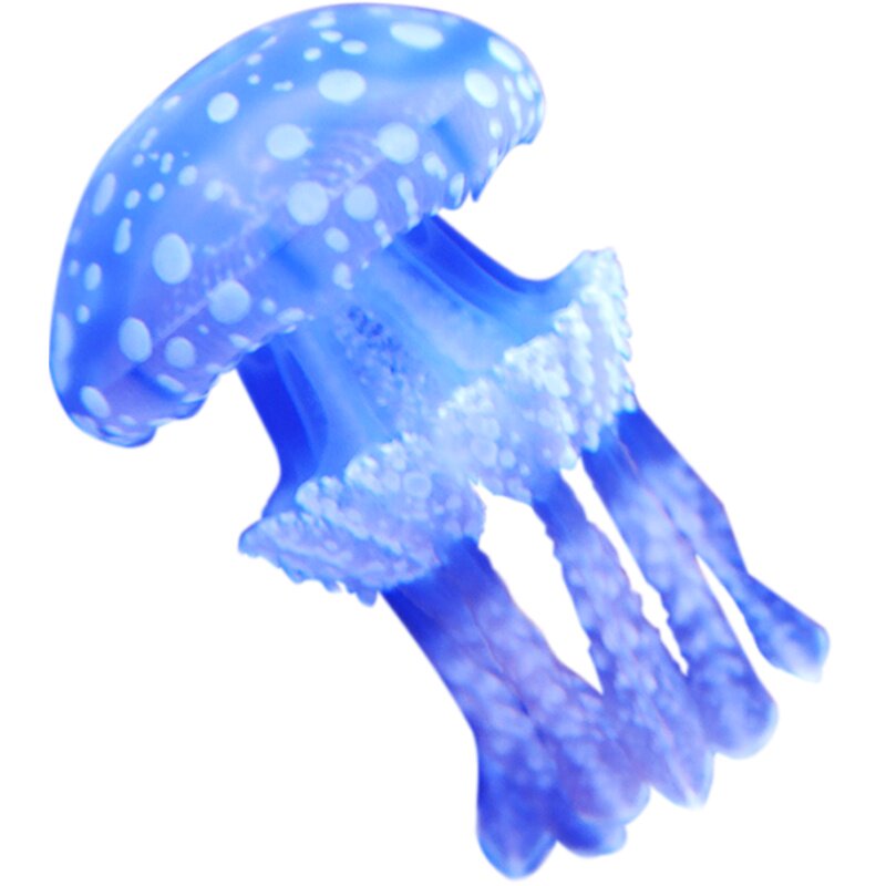 蓝色梦幻珍珠斑点稀有水母活体