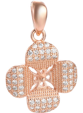 珍珠diy吊坠空托吊坠扣头