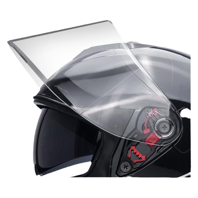 野马原装镜片全盔透明镜片防雾