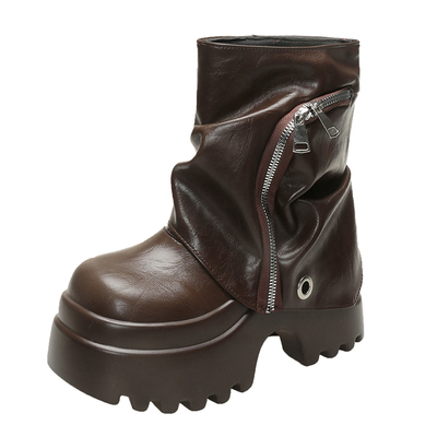 内增高短靴子2025新款爆款