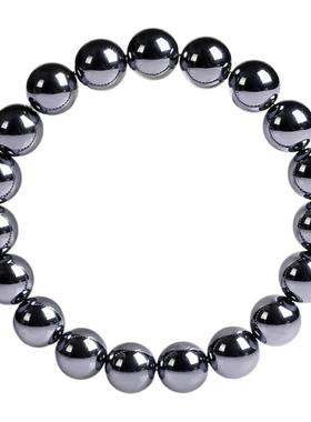 天然太赫兹能量石手链磁疗石手串