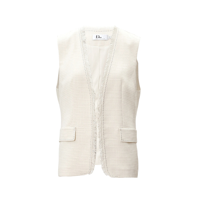 Ditto/迪图时髦小香风马夹背心