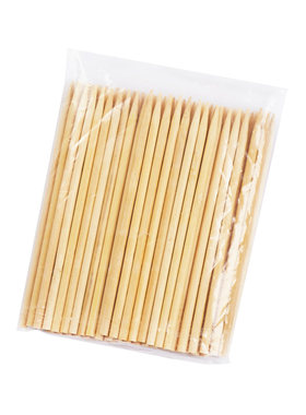 拇指烤肠竹签4.0mm*10cm肉肠签子