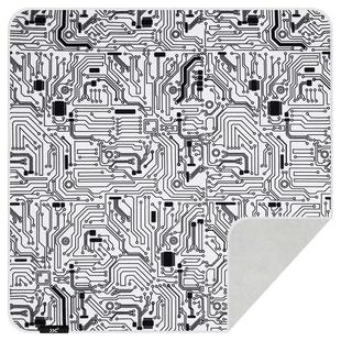 JJC 百贴布 相机内胆包 自粘魔术百折布自粘微单单反镜头包裹布袋收纳保护套摄影手机平板电脑可爱化妆护肤品