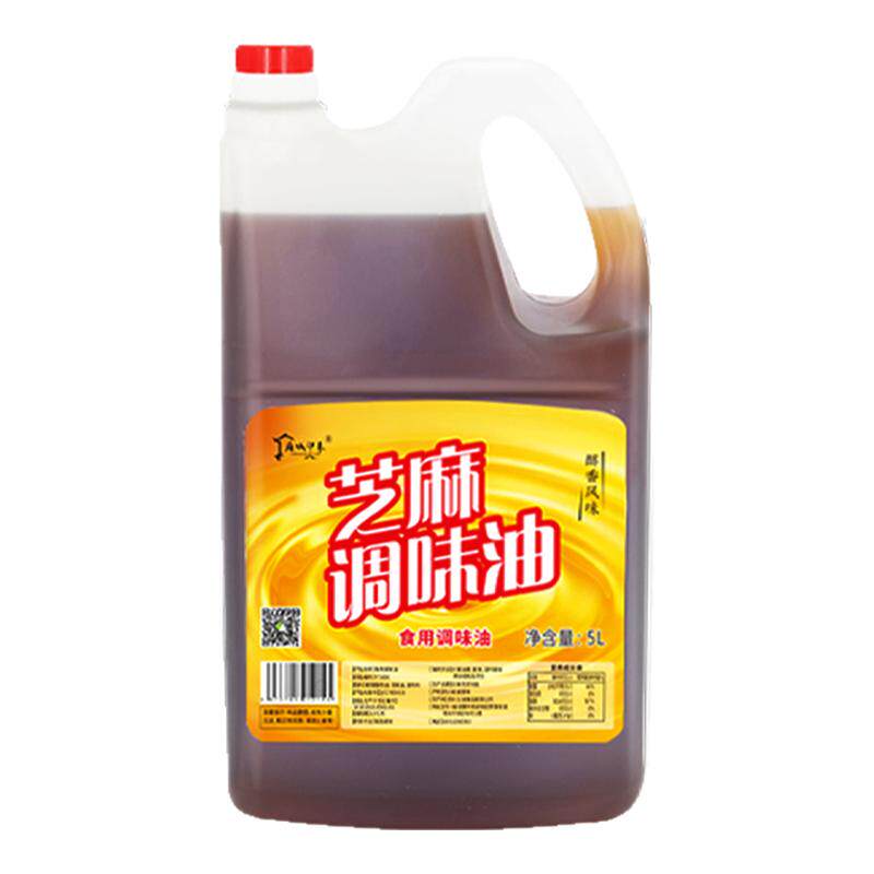 小磨芝麻香味油5L商用餐饮纯正香油