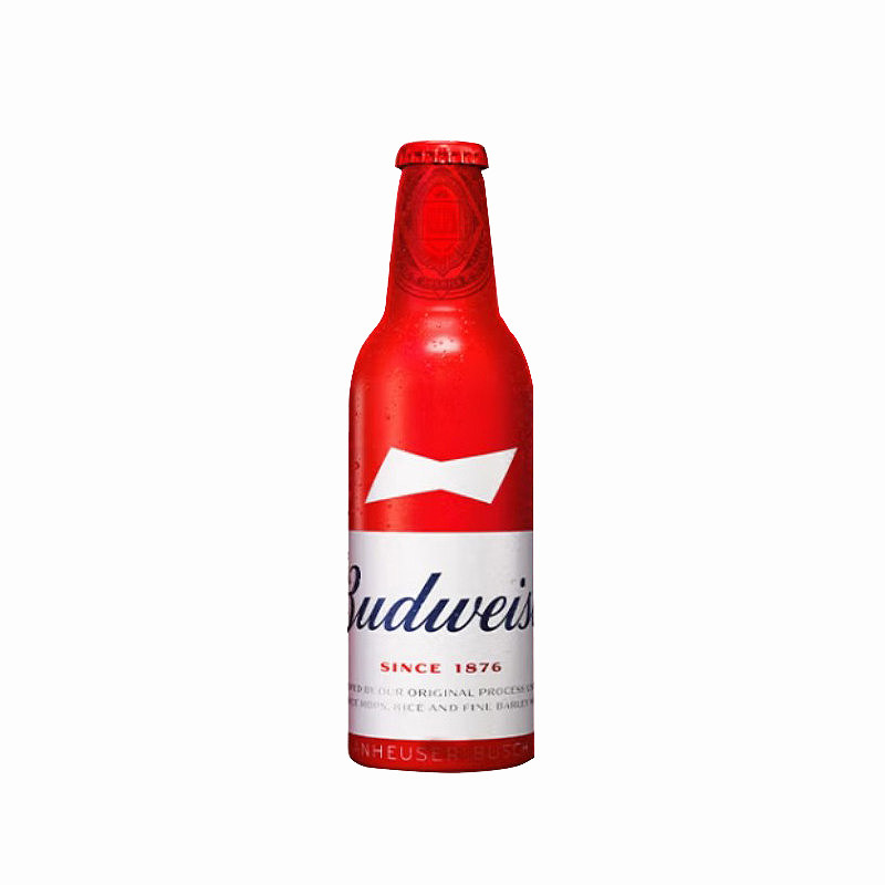 百威啤酒红色经典铝罐355ml