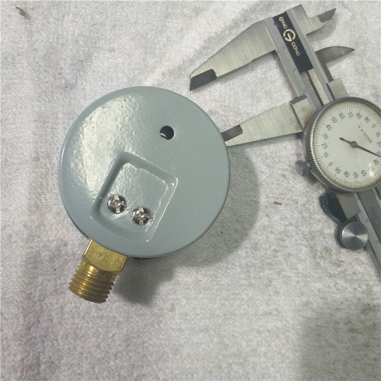 罗威空压机配件压力表 复盛空气压缩机压力表 气泵配件细扣压力表