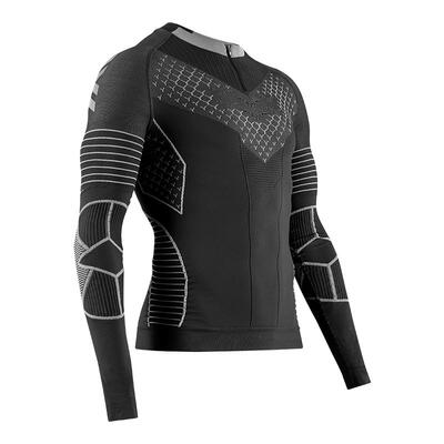 xbionic 倍能竞速男士圆领长袖上衣专业训练越野赛事高强度体能服