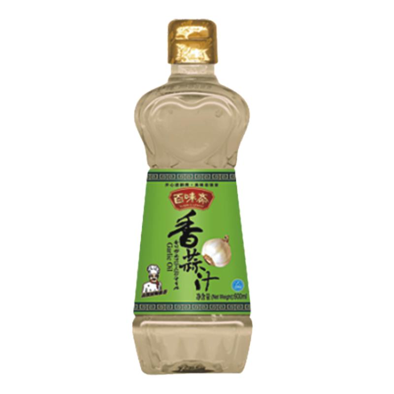 百味斋大蒜汁650ml 厨房食用调味蘸酱小龙虾凉拌菜调味料凉拌烤肉