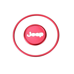 适用于Jeep吉普JK牧马人改装方向盘装饰指南者自由客大切诺基配件