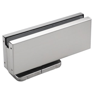 免挖坑地弹簧免开槽隐藏铰链免开槽无框大门玻璃地簧四维可调力度