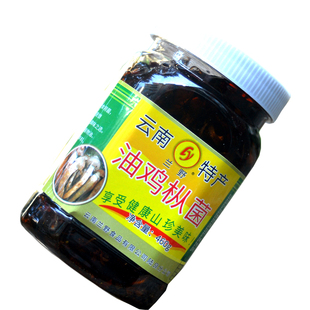云南特产兰野鸡枞菌酱/油鸡纵460g蘑菇零食即食下饭菜野山菌素食