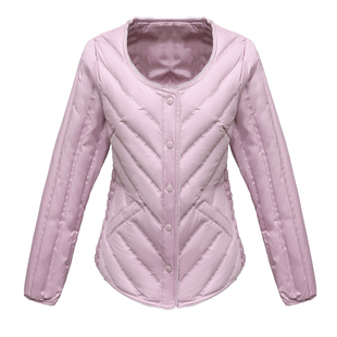 雅鹿羽绒服内胆女修身2025妈妈装轻薄贴身保暖百搭秋冬羽绒服外套