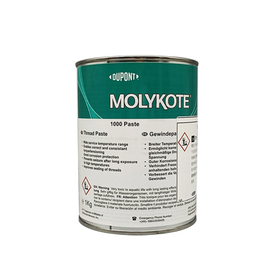 摩力克MOLYKOTE 1000 paste 螺纹润滑油膏喷雾防卡剂耐高温润滑脂