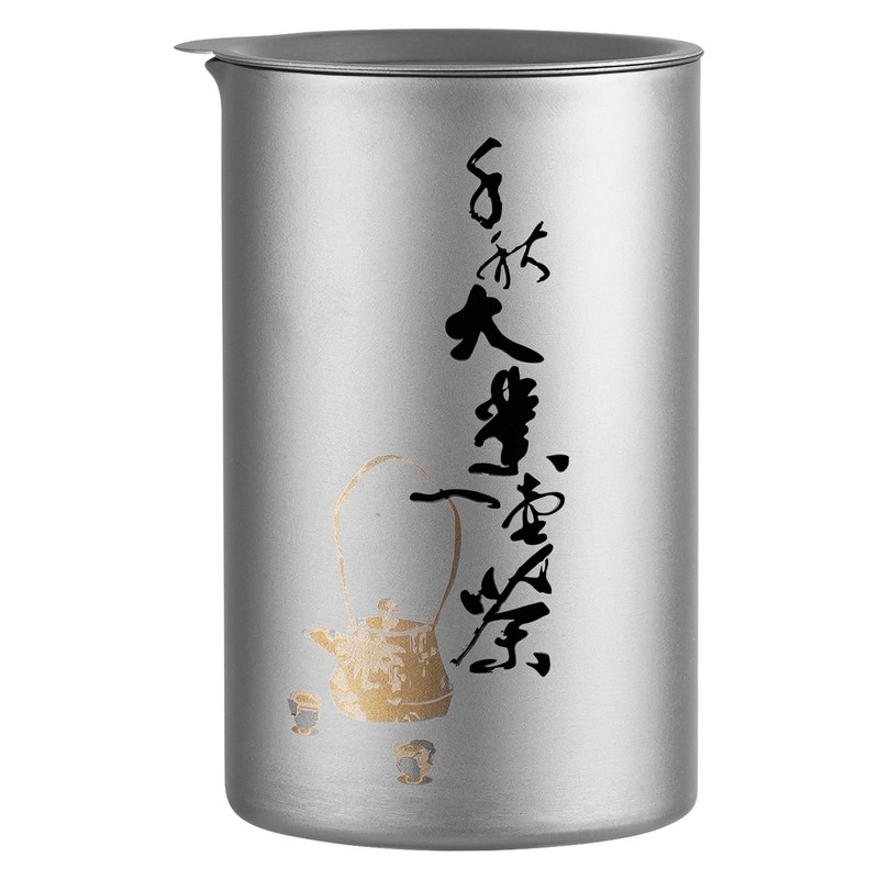 纯钛茶具套装新款户外露营便携