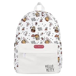 正港背包黑皮hellokitty正版联名书包女学生凯蒂猫女生初中双肩包