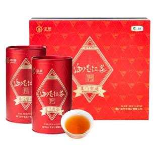 中茶海堤茶叶旗舰店红茶海堤红一号160g茶叶礼盒装红茶厦门创造