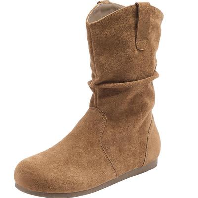 【达芙妮短靴】磨砂勃肯堆堆靴