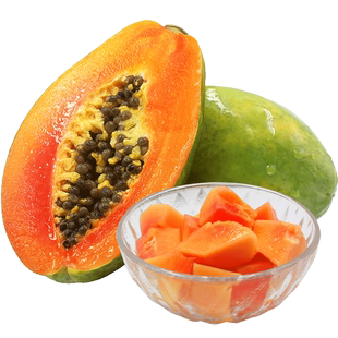 广西红心牛奶木瓜新鲜5-9斤水果孕妇冰糖心黄皮木瓜下奶整箱包邮5